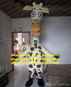 Costume de mascotte girafe girafe, tenue de personnage de dessin animé pour adulte, Marketplstar Marketplgenius, Promotion commerciale zz7939