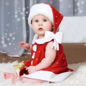 Vestidos de niña 4t, vestido para niños, niñas pequeñas, sin mangas, Navidad, princesa, forro polar, sombrero con lazo, trajes, talla 14