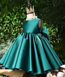 Robe fille robe de bébé vert de fille