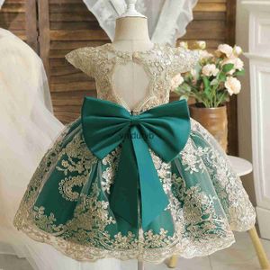 Vestidos de niña Ropa para niñas hasta 12 meses Madre Niños Vestidos de fiesta de cumpleaños Niño Niño Boda Ropa de verano Princesa Encaje Bautizo Vestido Vaiduryb