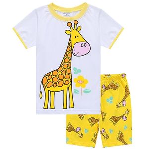 Mädchen Kleidung Kinder Kleidung Sets Sommer Outfits Vetement Enfant Fille Ropa Baby Mädchen Giraffe Baumwolle Ubrania Meisjes Kleding 210326
