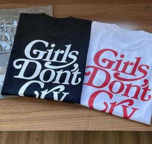 Girls Dont Cry Human Made T-shirt Hombres Mujeres Algodón Mejor calidad Negro Blanco Impresión de letras Camisetas casuales Tops Tee Y230220
