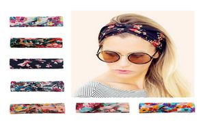 Girls Floral Hair Bands Lady Little Flower Crossknotted Hair Band Big Girlwear Women Women Bandets 064427905