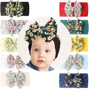 Filles fleur arc bandeaux enfants nœud papillon princesse grand bandeau de cheveux 2021 accessoires enfants Boutique bandeaux