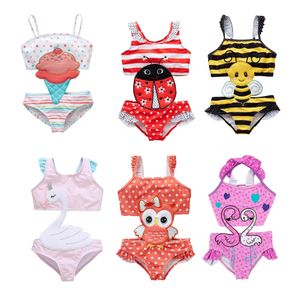 Girl MAINTRAIRE ONE PIÈCE 127T Girl Sans manches Swimming Wear Sirène Swwear for Children Summer Bathing mail