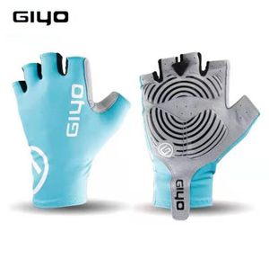 Giyo Cycling Half Finger Glants Breaking Wind Anti Slip Bicycle Mittens Racing Road Cycle Mtb Bike Glove 2206249826868