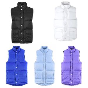 Glacier series Diseñador Puffer Chaleco Chaleco Invierno Abajo Chalecos Unisex Pareja Bodywarmer Mujer Mans Chaqueta Sin mangas Al aire libre Chaleco de ganso cálido