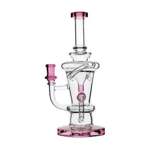 Recycleur Glass Dab Rig avec joint Inliner Perc 14.5mm