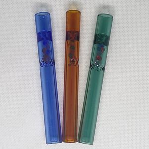 Embout de filtre en verre OD 12mm tabac à fumer support d'herbe sèche Tube une poignée de frappeur tuyau d'ongle embouts de roulement réutilisables