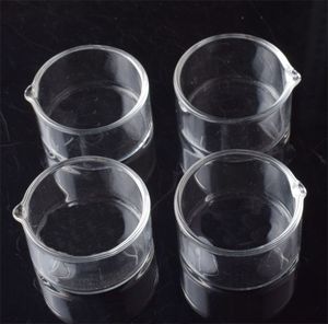 Anillo de aceite para pipas de agua de vidrio Cenicero Plato 38 mm 50 mm OD Dabber Dish para 10 mm 14 mm 18 mm Mini colector de néctar Kit