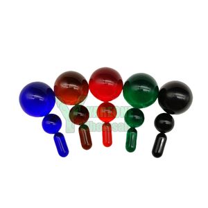 Terp Slurper Glass Marble Pill Set Color Ruby Pearls Pills Mármoles con excelente retención de calor para 20 mm Slurp Quartz Banger Nails YAREONE Wholesale