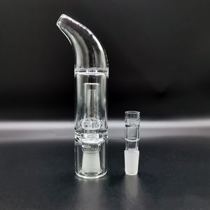 Tubo de vidrio Budgie 2.0 El adaptador de herramienta de burbujas de agua de 18 mm 18 mm Cálculo boquilla curva Pvhegong gong para aire en solitario Pax2 pax3 vs tuberías de agua bongs