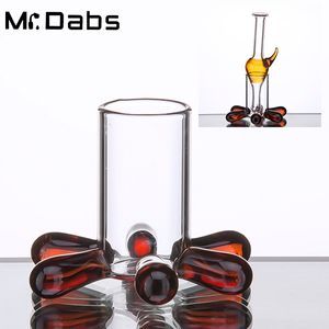 Accessoires pour fumer, support en verre pour CarbCap, dôme universel en verre pour clous à Quartz, conduites d'eau, plates-formes pétrolières Dab