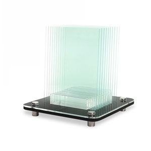 Estante de exhibición de vidrio con película de aislamiento automático, estante de extensión de vidrio de prueba para ventana automática, MO-623M de demostración, 10 Uds.