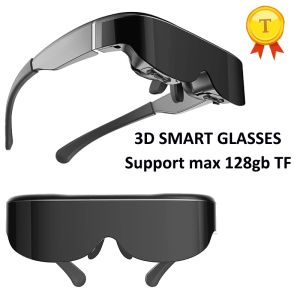 Lunettes Luxury Man Femme Max 128 Go Mémoire Smart 3D VIDEO VIDEO STÉRÉO MONTRATION DES LOODES AFFICHE