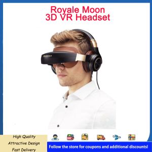 Lunettes ROYOLE LOCE 3D VR CALDET ALLINONE VIRTURE RÉALITÉ LURGES PRIVAT HIFI 3D Mobile Theatre 3D IMAX HD VR Kids Gift