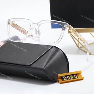 Gafas gafas de sol para hombre gafas de sol de diseñador gafas de lectura para mujeres marcos de anteojos 2985 puntos de diseñador hombres encajan diseño claro gafas de lectura estuche original