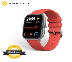 Version globale Amazfit GTS Smart Watch 5ATM SPART SMARTHATCH SMARTHATCH NOUVEAU 14 jours Widgets modifiables pour Android7517071