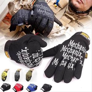 Gants cyclistes gants mode full doigt tactique mécanique moto non glissement militaire extérieur randonnée sports de travail mittens 230