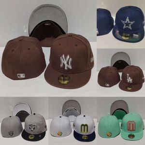 Gants ajustés chapeaux Snapbacks chapeau Baskball casquettes en maille brodée réglable toutes les équipes casquette de sport de plein air taille 7-8