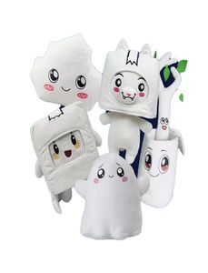 Glow in the Dark Plush Doll Toys Foxy Boxy Bundle Ghosty Rocky Robovable Cartoon Robot regalo de Navidad2848499