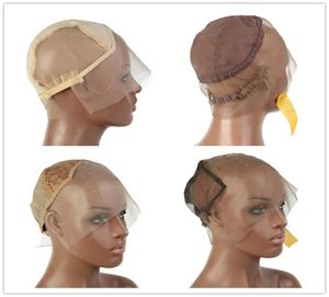 Bonnet de perruque pleine dentelle sans colle 13x6, bonnet de filet de perruque avant en dentelle, bonnets de tissage LMS pour la fabrication de perruques réglables 2958722
