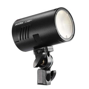 Godox AD100Pro Lampe flash de poche LED – TTL HSS Speedlite sans fil pour appareils photo Sony Nikon Canon Fuji Olympus – Accessoire essentiel pour la photographie en extérieur