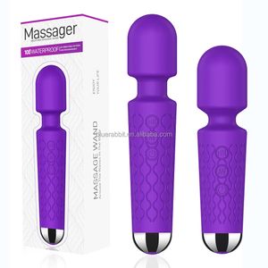 Vibradores de varita gaseosa Massager al por mayor del cuerpo de cuerpo completo Mujeres de la espalda del cuerpo de cuerpo.