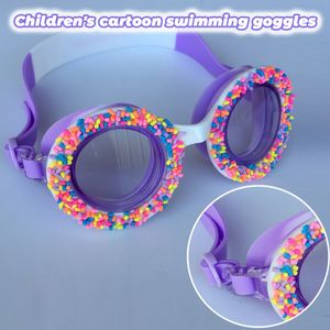 goggles Dessin animé enfants lunettes de natation Anti-buée Anti-fuite Protection souple Silicone lunettes de natation plongée surf antidérapant B2Cshop 230215