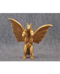 Gojira Dragon King figuras de dragón de tres cabezas de anime muñecas colección pvc modelo toy9582591