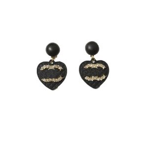 Boucles d'oreilles de créateur plaquées or, bijoux avec lettres pour femmes, haute qualité pour aiguille S Sier, 20 styles