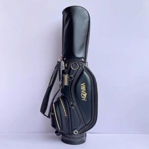 Golf Bag Standard Golf Bag Alligator Leather Handy Men's club bag Honma
