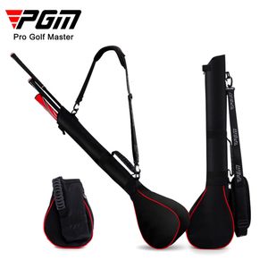 Golf Bags Foldable Gun Bag Mini Soft Club w Adjustable Strap Practice Capacity Packed 3 Clubs Shoulder Lightweight 230616