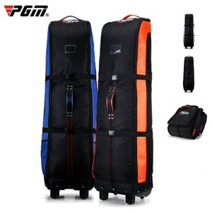 Sacs de golf PGM Golf Aviation Bag Golf Bag Travel with Wheels Grande capacité Sac de rangement Pliable Avion Voyager Sacs de golf en 4 couleurs 230706