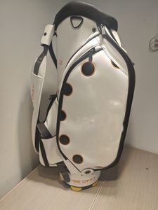 Golf Bags White circle T unisex Cart Bags PU waterproof bag Contact us to view pictures of the product itself