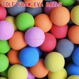 Golf Balls 20pcsbag EVA Foam Soft Sponge for GolfTennis Training Solid Color Outdoor Practice 230530