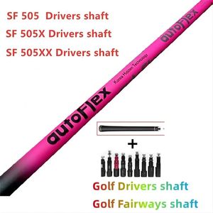 Golf Club Body Autoflex Drive Arbre SF505SF505XSF505XX Groche-assemblage en graphite flexible et poignée 240428