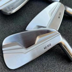 Clubs de golf 7pcs fers en argent set mc502 forgé 49p en acier graphite arbre 240422