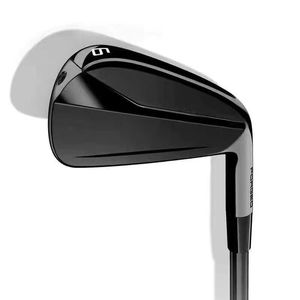 Palos de golf TLmade P790 3 generaciones de mayor distancia, hierro blando negro con eje de acero/grafito con cubiertas para la cabeza (4,5,6,7,8,9, P) 7 piezas