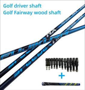 Arbre de pilotes de Golf Fuji Speeder NX vert, arbres de Club en Graphite hautement élastiques Flex R/SR/S, manchon et poignée d'assemblage gratuits 240124