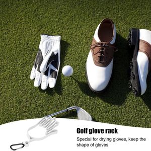 Golf Gants Holder Golf Glove Keeper Sports Golfer Tool Gear Gear Rack Sèche Sageur de séchoir avec boucles