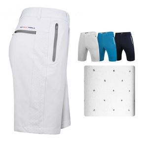 Short de golf 1 pièces short de Golf hommes vêtements minces pantalons de survêtement d'été tenue de sport élastique Shorts décontractés évents latéraux confortables 4 couleurs 230324