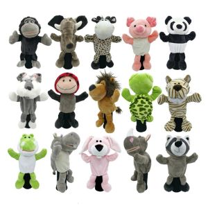 Golf Training Aids All Kinds Of Animals Headcovers Driver Woods Covers Fit Up To 460cc Men Lady Mascot Novelty Cute Gift 230411''gg'' ePU
