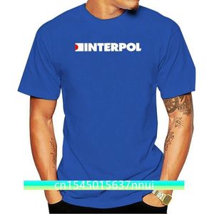 BON VENEZ DE Hommes Interpol Bande Manches Courtes T-shirt Mâle Conception T Petit haut t-shirt 220702