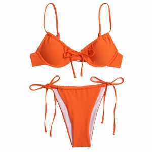 Bon prix Bikini Ensembles Deux pièces Costumes Lady Sexy Maillots De Bain Ensemble De Luxe G Lettres Designer D'été Beachwears Femmes Split Bikinis Vêtements pour Fille Natation