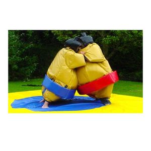 Traje de sumo inflable de lucha de buena calidad, traje de sumo inflable a la venta, trajes de lucha de sumo con anillo de seguridad inflable