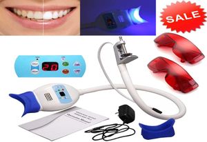 Système d'accélérateur de blanchiment de la lampe LED de bonne qualité de bonne qualité Utiliser la chaise de dents dentaire Machine blanche Lumière 2 Goggles9955191