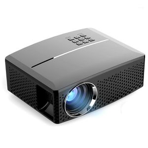 Projectors GP80 GP80UP LED Mini Portable Projector Home Theater Support Full HD 1080P 4K Optional Android Bluetooth Wireless WIFI Beamer1