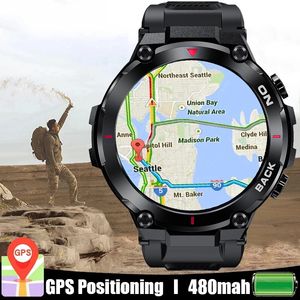 GPS montre intelligente hommes 2023 nouvelles montres de sport de plein air étanche Fitness 24 heures Heartrate moniteur d'oxygène sanguin Smartwatch pour Xiaomi