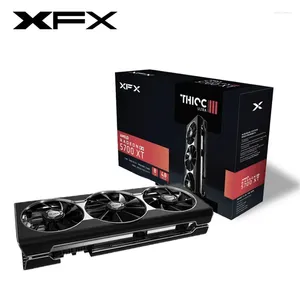 Cartes graphiques XFX RX 5700 XT 5700XT 8GB carte AMD GPU Radeon RX5700XT jeu vidéo ordinateur de bureau écran d'ordinateur carte de jeu